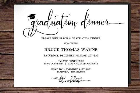 graduation dinner announcement|affordable graduation party invitations.